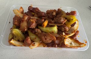 Pork Devilled